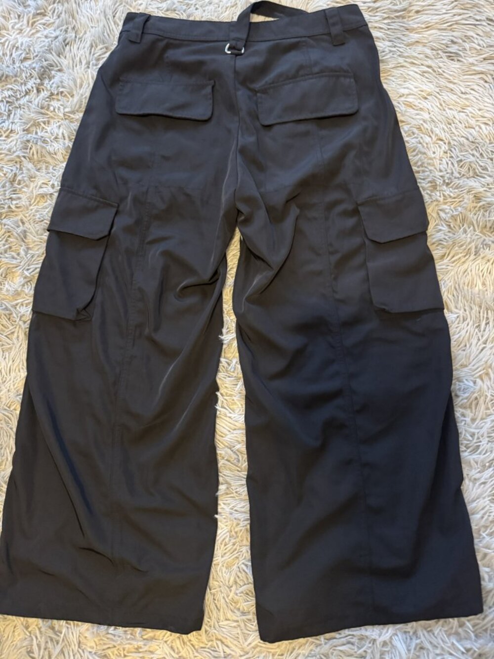 Bershka Black Cargo Pants - Picture 2 of 3